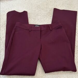 Express Maroon Trousers